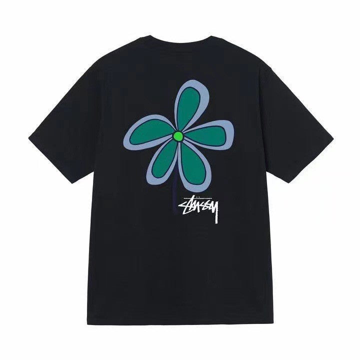 Loose short-sleeved T-shirts for men and women in summer